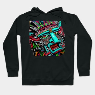 Aztec Tribal Warrior Hoodie